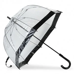 FULTON Birdcage black umbrella