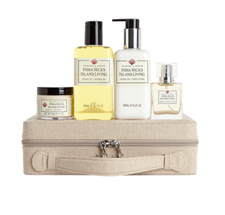 India Hicks Spider Lily Vanity Case