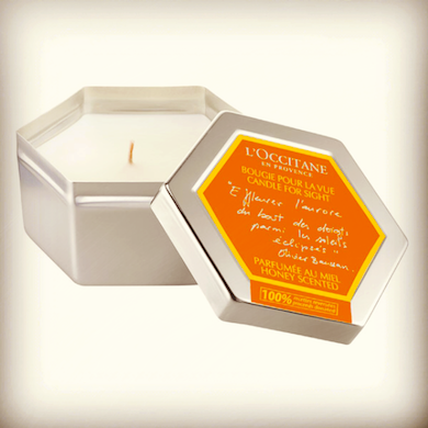 l’Occitane Honey Candle – 100% for Charity