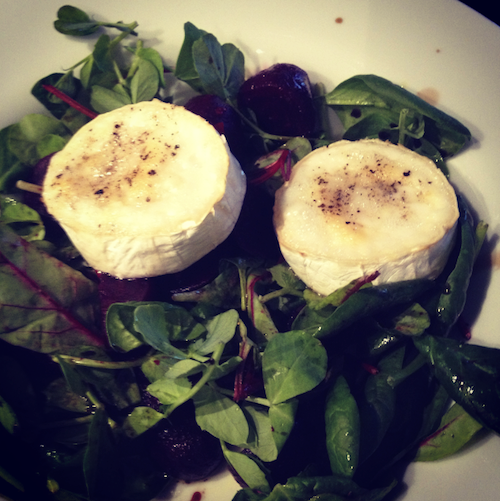 Goat Cheese and Beetroot Salad