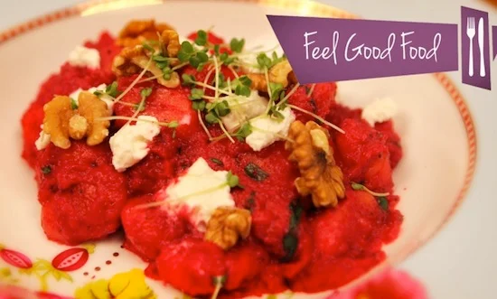 feel good food beetroot gnocchi recipe