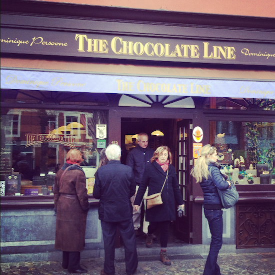the chocolate line shop bruges travel review