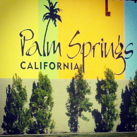 palm springs sign