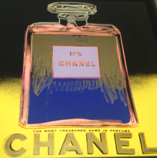 warhol chanel 5