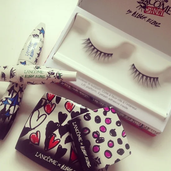 alber elbaz false lashes