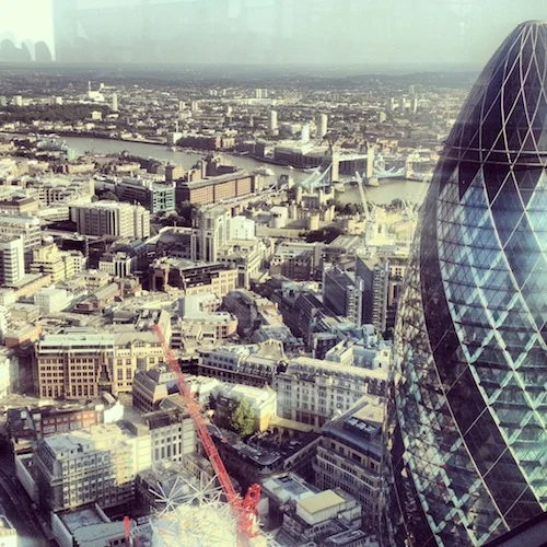 london view heron tower