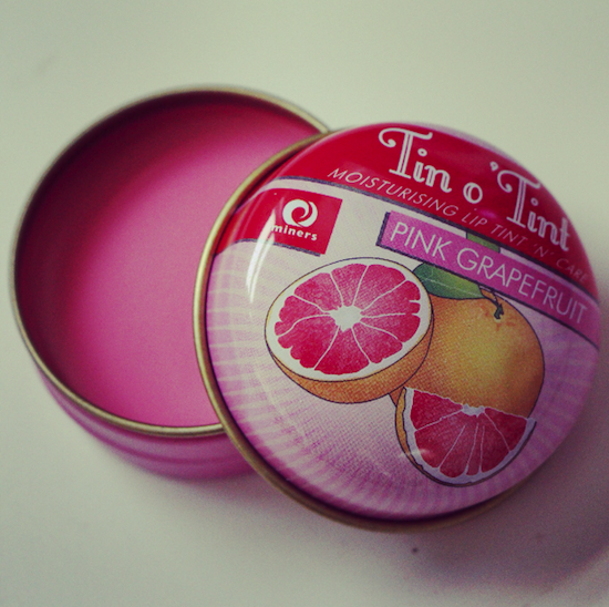 miners tin o tint lip balm