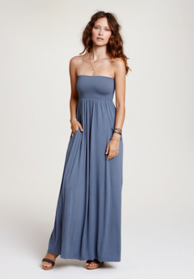 hush jersey maxi dress