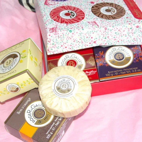 roger and gallet soap set