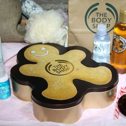 the body shop gingerbread man