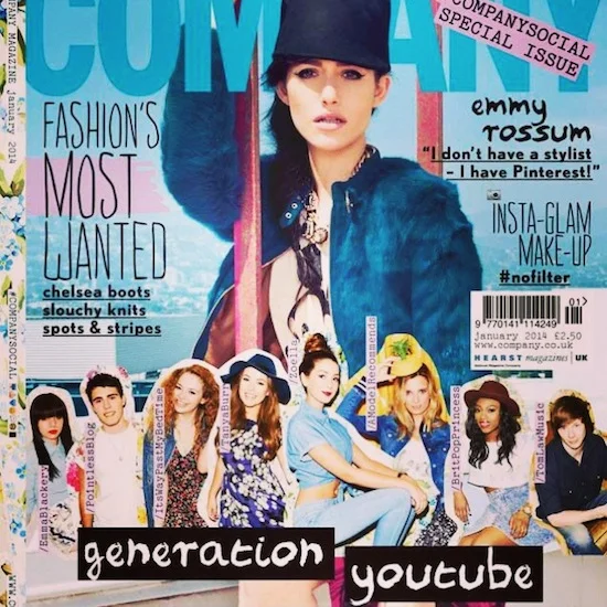 Company Magazine Front Cover Youtube Generation