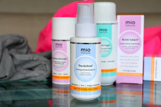 mio bodycare range