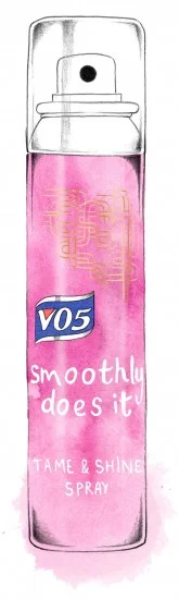 vo5 shine spray product 