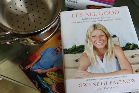 gywneth paltrow it's all good cook book