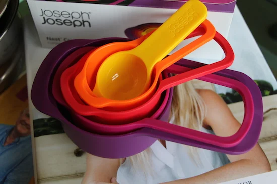 bright kitchen tools