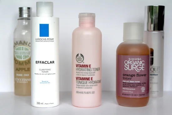 Alcohol-Free Toners and Effaclar Testers