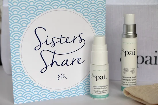 pai skincare free organic beauty samples