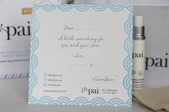 pai skincare free organic beauty samples