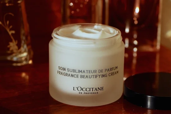 l'occitane fragrance beautifying cream