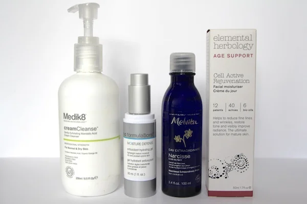 medik8 md formulations and elemental herbology beauty products