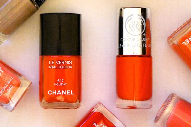 chanel holiday nail polish dupe