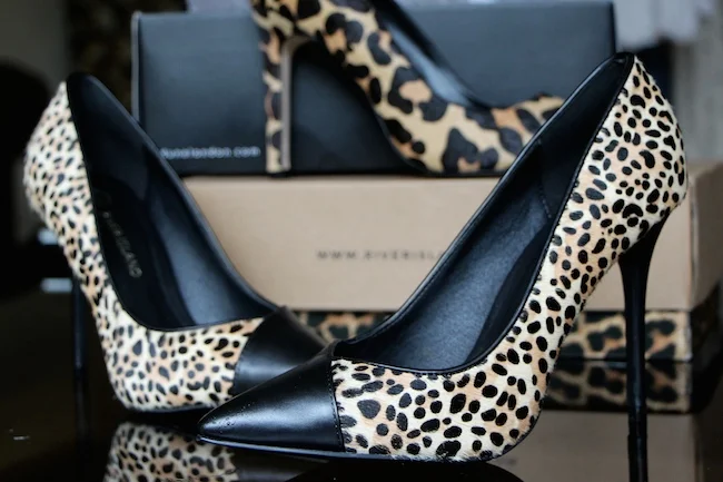 river island leopard print shoes