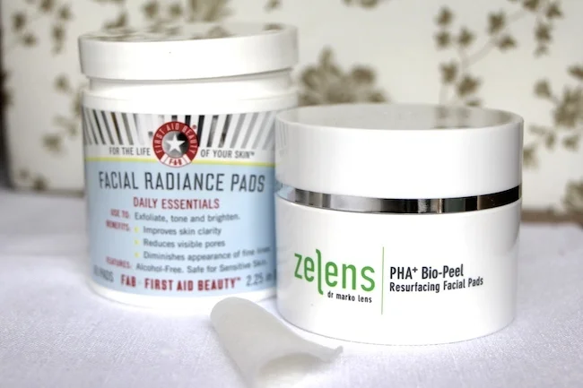 first aid beauty and zelens exfoliant review