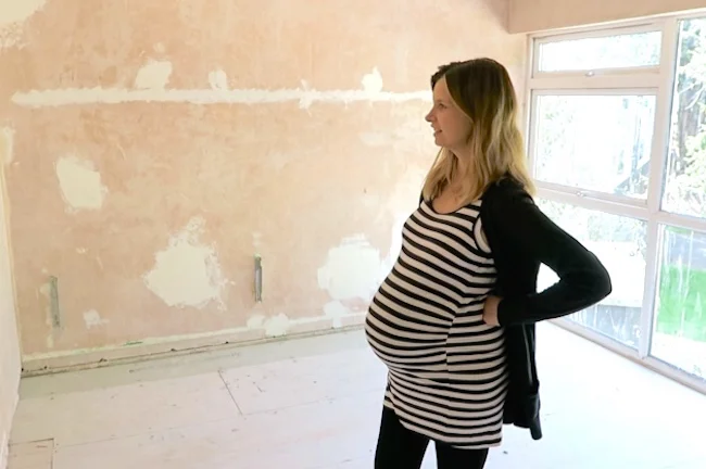 Vlog: Half-Done House Tour and 36 Weeks Pregnant!