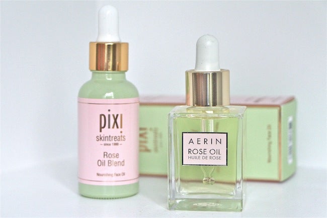 Rose Facial Oil Blends Pixi vs Aerin Ruth Crilly