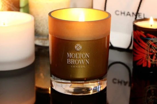 molton brown oudh accord and gold candle