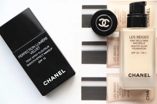 Chanel Foundations: Les Beiges vs Lumiere Velvet