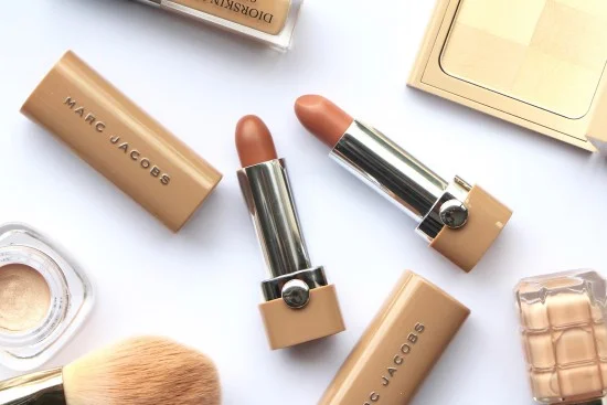 marc jacobs new nudes sheer gel lipstick review