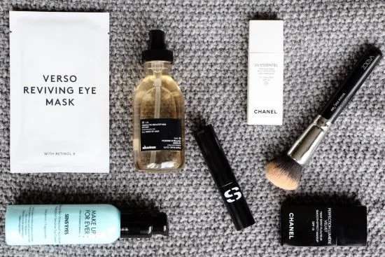 beauty bag contents