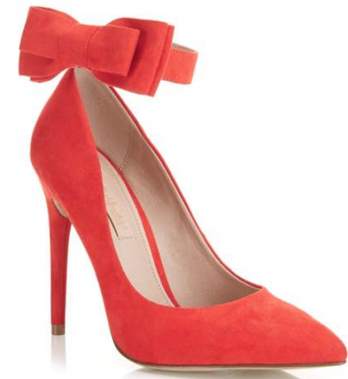 red sexy shoes miss selfridge