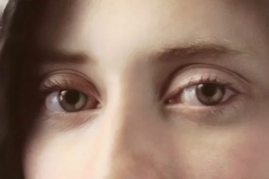 creepy lady eyes
