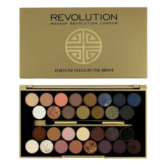 fortune favours the brave eyeshadow palette