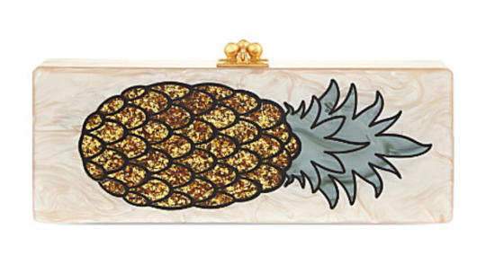 pineapple clutch bag 