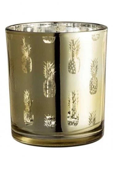 hm tealight holder pineapple