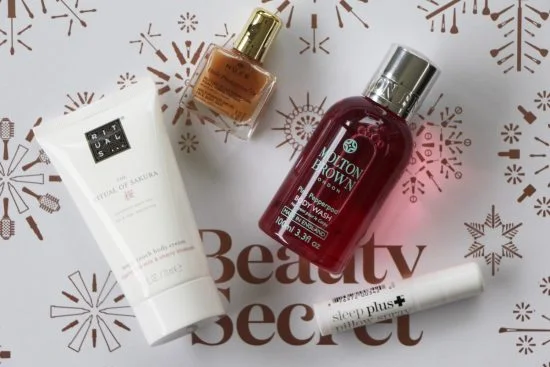 lookfantastic beauty secret advent calendar review