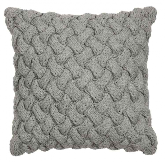 h&m cable knit cushion chunky