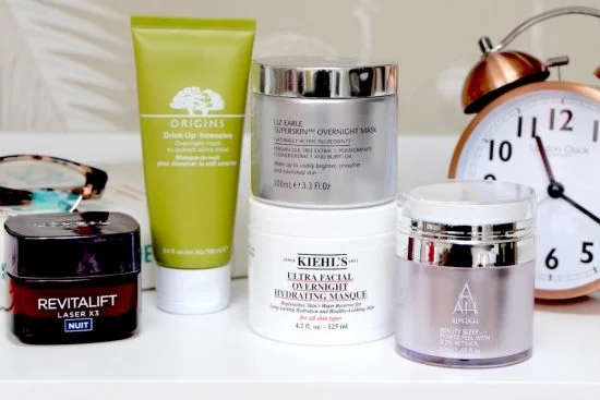 five best night cream overnight masks