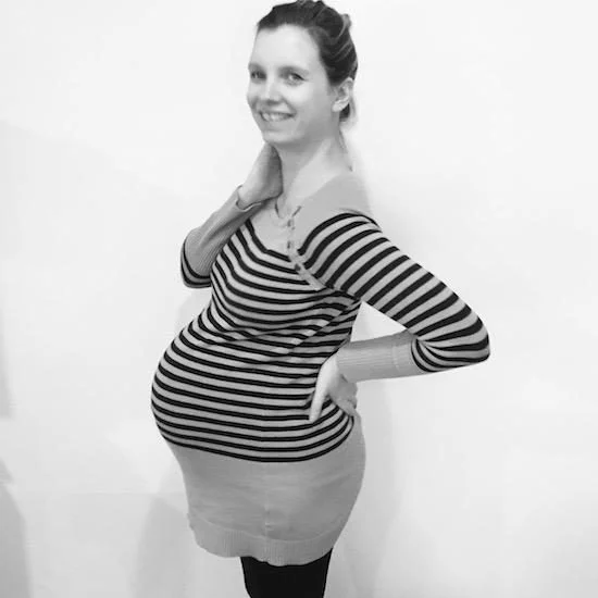 ruth crilly baby bump 34 weeks