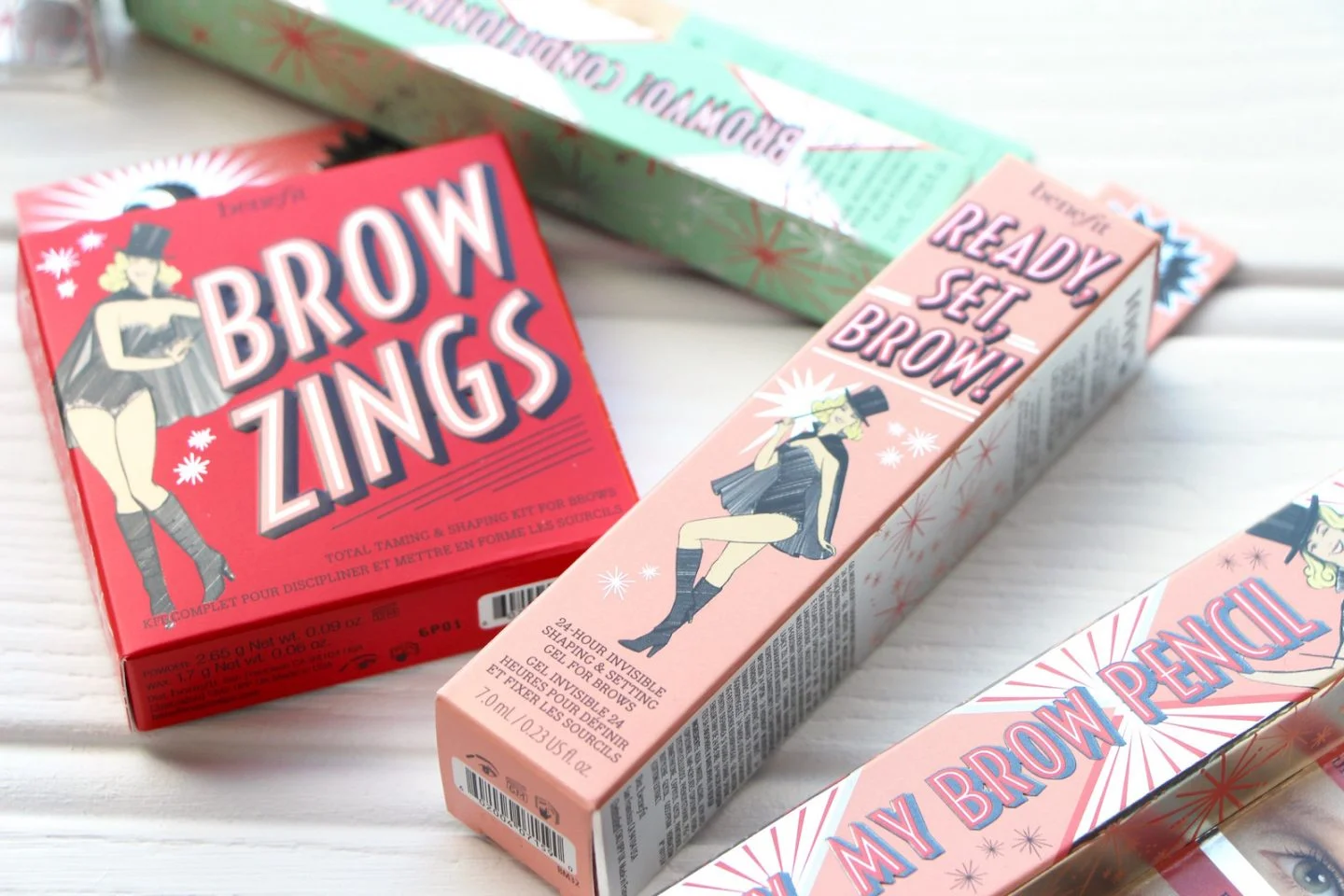 free benefit brow products