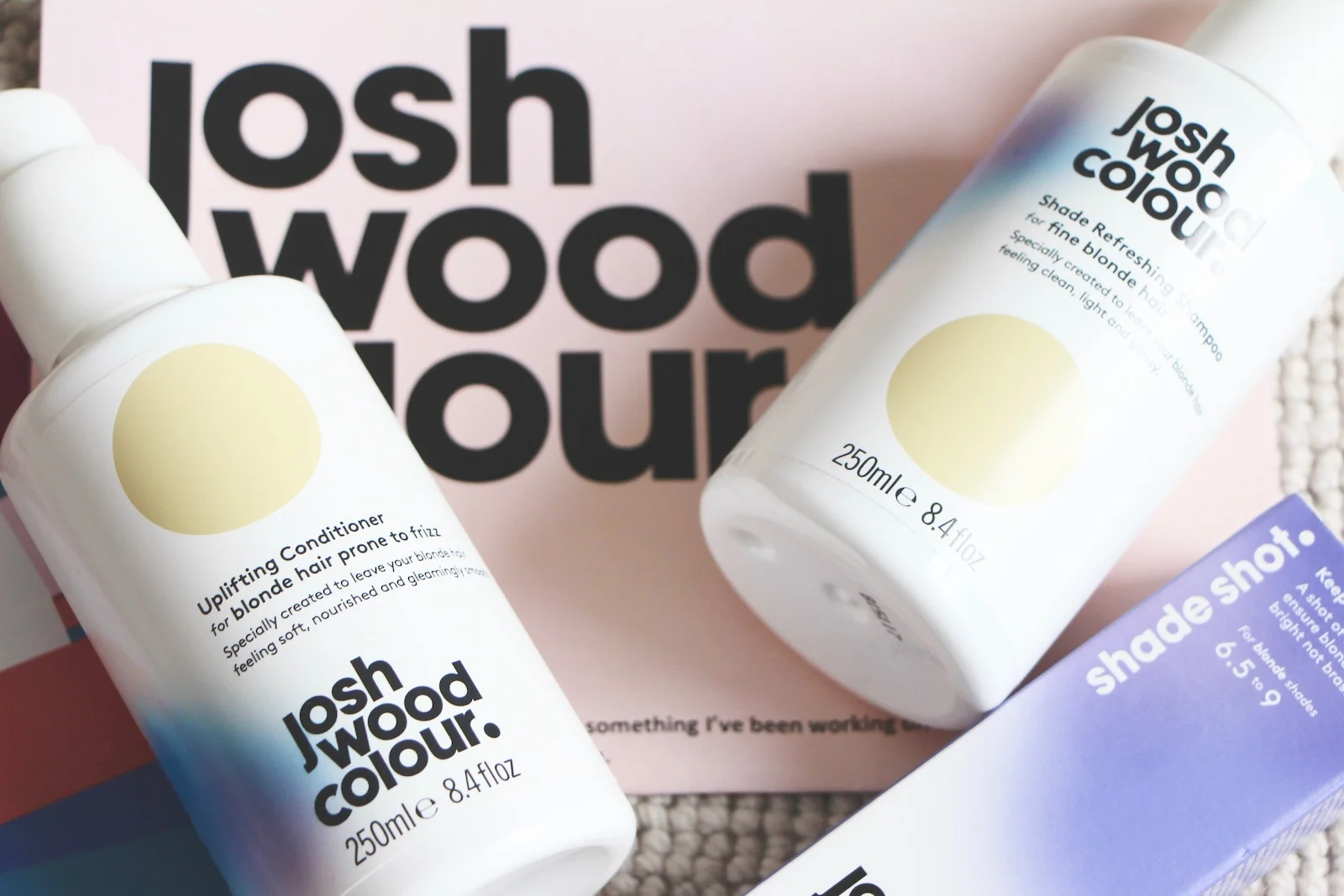 josh wood blonde shampoo and conditioner