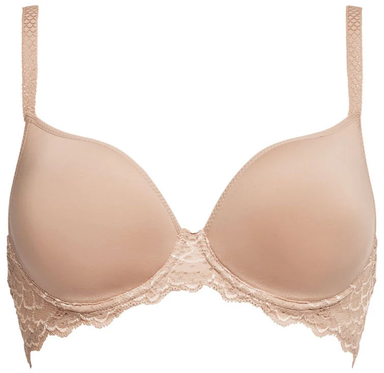 simone perele Caresse 3D Underwired Breathable Plunge Bra