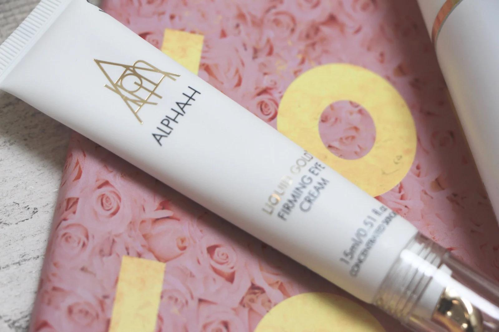 alpha-h liquid gold firming eye cream