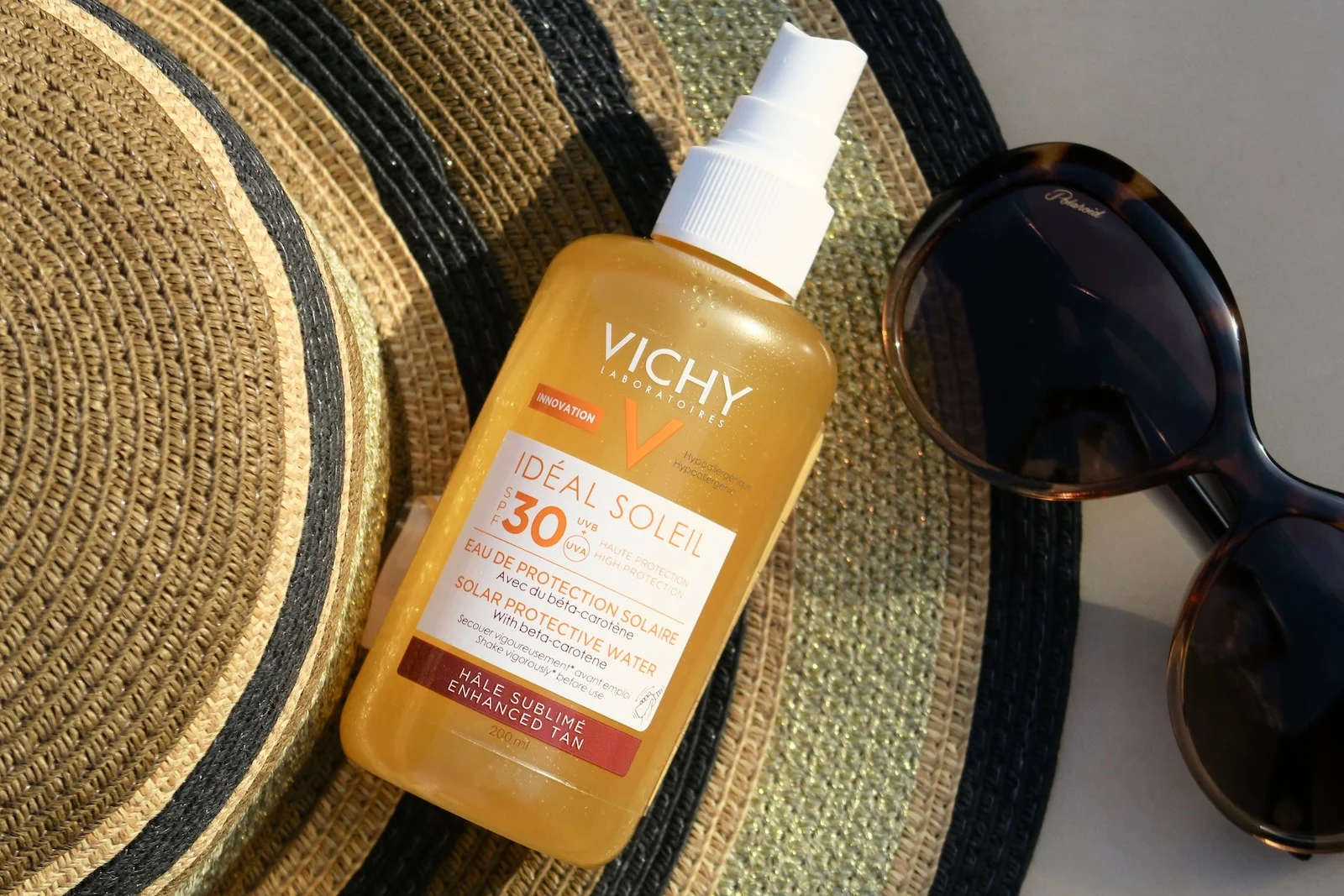 Sunscreen Review: Vichy Tan Enhancing Solar Protective Water