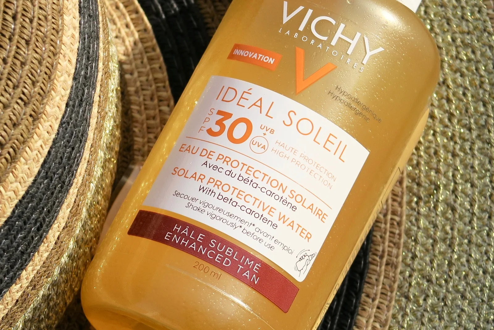 Vichy IDEAL SOLEIL TAN ENHANCING SPF30 PROTECTIVE SOLAR WATER