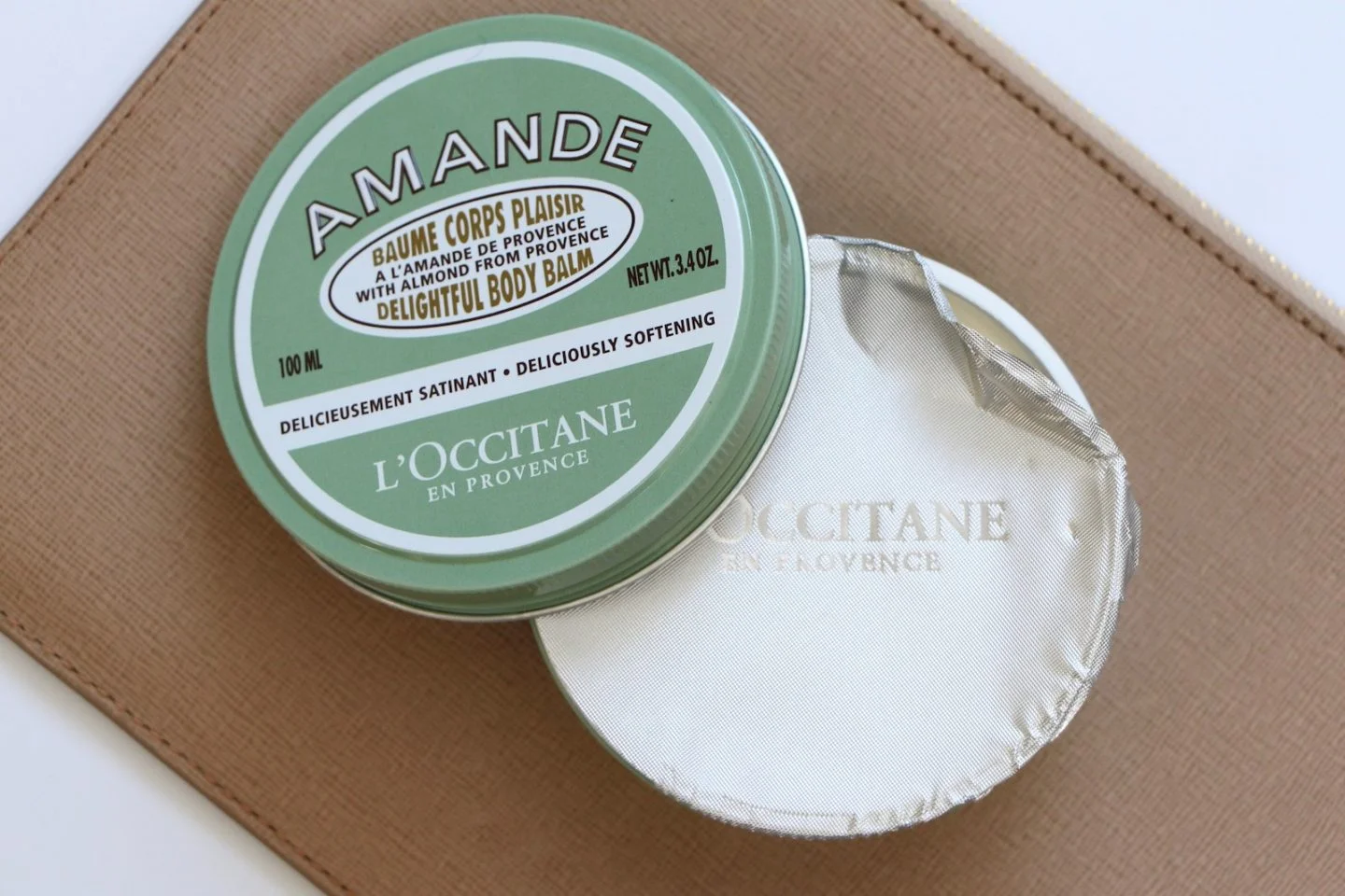 l'occitane amande body balm body cream review