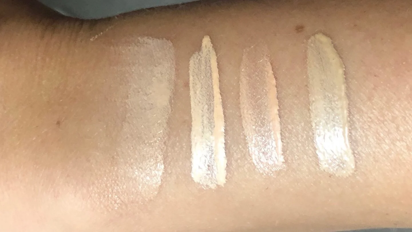 charlotte tilbury hollywood flawless filter swatches